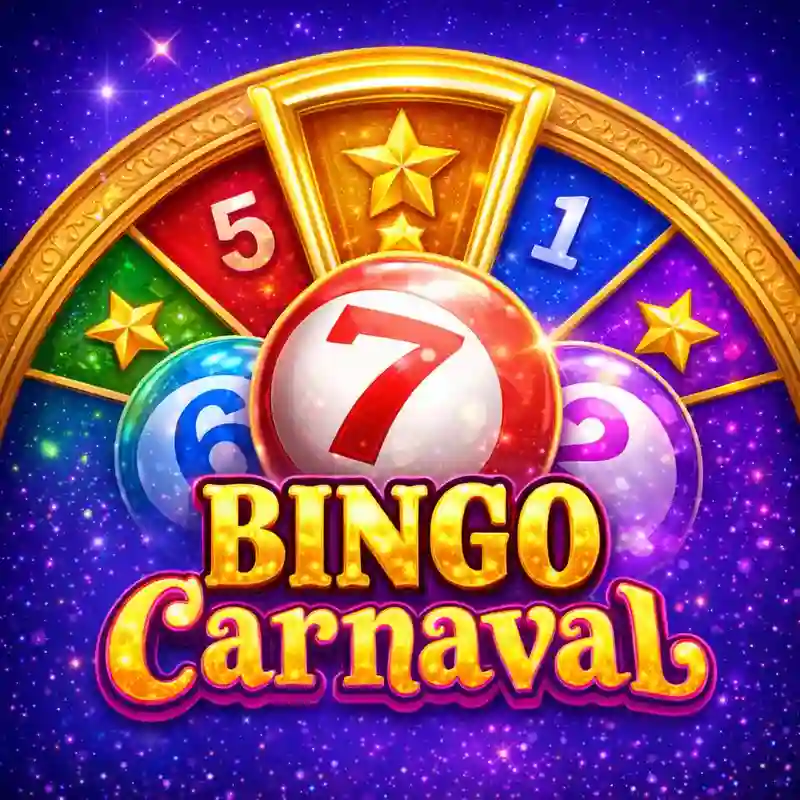 Bingo Carnaval Game Logo